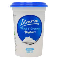 Ilara Natural Yoghurt 500Ml Cup